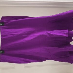 Vibrant Purple Pencil Skirt